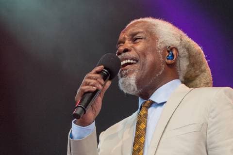 Singer Billy Ocean performs during Day 1 of Kew The Music at Kew Gardens in London. JULY 9th 2019  TSTx192480