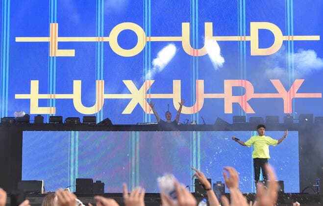 July 10, 2019 - Quebec City, ON, Canada - QUEBEC Quebec City, QUEBEC - JULY 10: Andrew Fedyk and Joe Depace of Loud Luxury perform during 2019 Festival D ete Quebec at Plains of Abraham on July 10, 2019 in Quebec City, Canada. Photo: imageSPACE Quebec City Canada - ZUMAs181 20190710_zea_s181_342 Copyright: xImagespacex