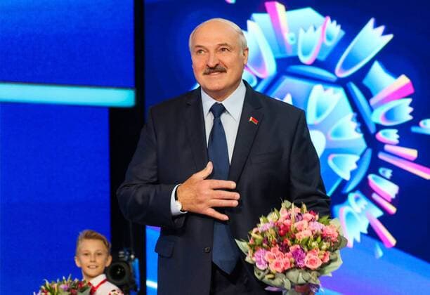 News Bilder des Tages VICIEBSK, BELARUS - JULY 11, 2019: Belarus President Alexander Lukashenko during the opening of the 2019 Slavianski Bazaar International Music Festival. Nikolai Petrov BelTA TASS  TS0B2D1B