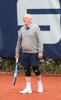 Dirk ROSSMANN in the Braunschweig tennis duel