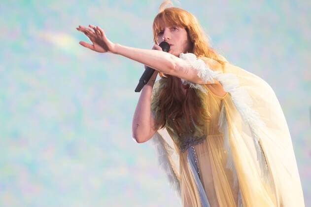 British Summer Times Festival at Hyde park, London, UK . Florence And The Machine performs at The British Summer Time Festival, Hyde Park, London. 13 July 2019. LMK370-3008MB-140719 WWW.LMKMEDIA.COM  Justin Ng Landmark Media