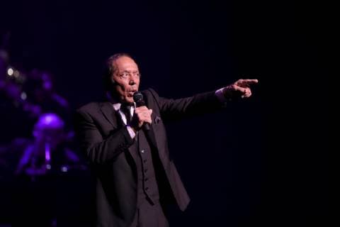 Canadian singer Paul Anka performs on stage during his concert at the Royal Theater in Madrid, Spain, 15 July 2019, on occasion of the 5th edition of the Universal Music Festival 2019. Paul Anka in concert in Madrid !ACHTUNG: NUR REDAKTIONELLE NUTZUNG!  Copyright: xJuanJoxMartínx GRAF4820 20190715-636988252992760219