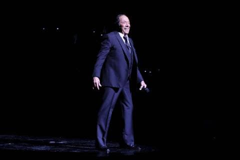 July 16, 2019 - Madrid, Spain - Canadian singer Paul Anka performs on stage during his concert at the Royal Theater in Madrid, Spain, 15 July 2019, on occasion of the 5th edition of the Universal Music Festival 2019. Madrid Spain  - ZUMAn230 20190716_zaa_n230_020 Copyright: xOscarxGonzalezx