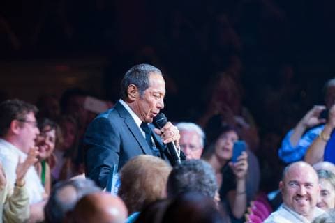 Paul Anka during his concert in Madrid. July 15 2019.  (2019071512)