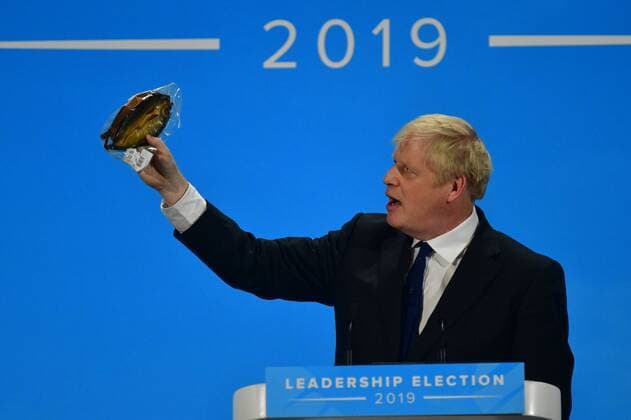 News Bilder des Tages . 17 07 2019. London, United Kingdom. Boris Johnson and Jeremy Hunt Last Hustings. Conservative Party Leadership contenders Boris Johnson and Jeremy Hunt take part in the last hustings event at the Excel Centre, London, in their bid to become the new Conservative party leader and Britain s new Prime Minister.  xAndrewxParsonsx xi-Imagesx IIM-19936-0014