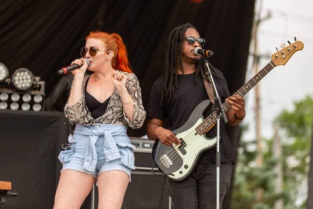 July 18, 2019 - Twin Lakes, Wisconsin, U.S - CAYLEE HAMMACK during the Country Thunder Music Festival in Twin Lakes, Wisconsin Twin Lakes U.S. - ZUMAs135 20190718_zap_s135_008 Copyright: xDanielxDeSloverx