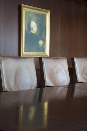 Bismarckzimmer in der Dienststelle des Auswaertigen Amtes in Bonn, 18.07.2019. Bonn Deutschland *** Bismarckzimmer at the Foreign Office in Bonn, 18 07 2019 Bonn Germany Copyright: xUtexGrabowskyx xphotothek.netx