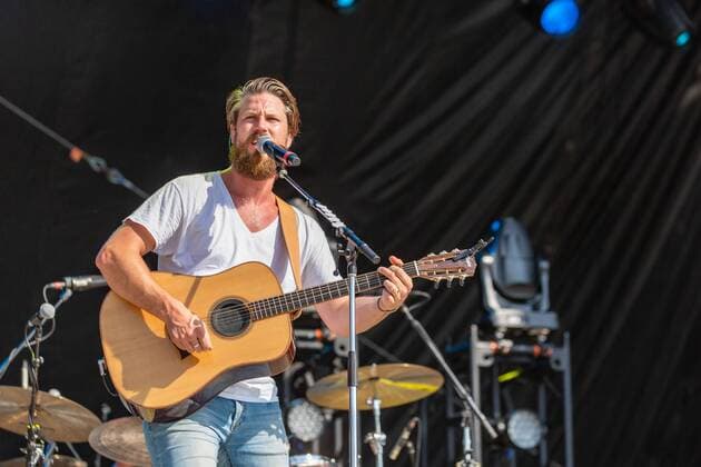 July 19, 2019 - Twin Lakes, Wisconsin, U.S - CURTIS REMPEL of High Valley during the Country Thunder Music Festival in Twin Lakes, Wisconsin Twin Lakes U.S. - ZUMAs135 20190719_zap_s135_010 Copyright: xDanielxDeSloverx