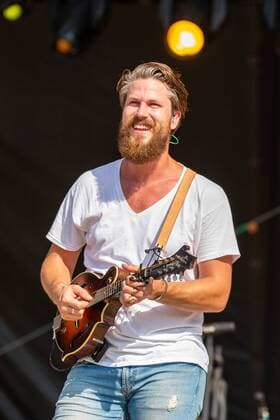 July 19, 2019 - Twin Lakes, Wisconsin, U.S - CURTIS REMPEL of High Valley during the Country Thunder Music Festival in Twin Lakes, Wisconsin Twin Lakes U.S. - ZUMAs135 20190719_zap_s135_017 Copyright: xDanielxDeSloverx