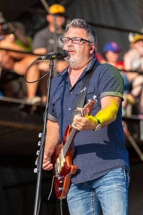 July 19, 2019 - Twin Lakes, Wisconsin, U.S - MICHAEL BRITT of Lonestar during the Country Thunder Music Festival in Twin Lakes, Wisconsin Twin Lakes U.S. - ZUMAs135 20190719_zap_s135_040 Copyright: xDanielxDeSloverx