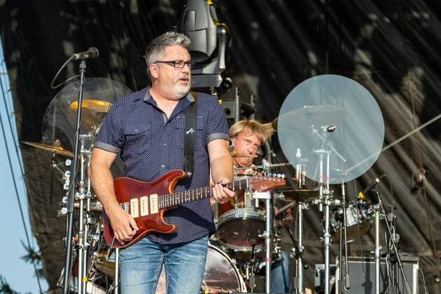 July 19, 2019 - Twin Lakes, Wisconsin, U.S - MICHAEL BRITT and RANDY KEECH RAINWATER of Lonestar during the Country Thunder Music Festival in Twin Lakes, Wisconsin Twin Lakes U.S. - ZUMAs135 20190719_zap_s135_042 Copyright: xDanielxDeSloverx