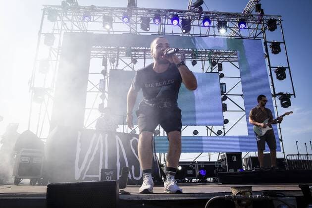 July 20, 2019 - Porto, Portugal - Portuguese singer Valas perform during the second day in Meo Mares Vivas music Festival, Porto, on July 20 , 2019 Porto Portugal  - ZUMAn230 20190720_zaa_n230_359 Copyright: xRitaxFrancax
