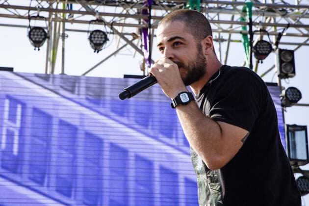 July 20, 2019 - Porto, Portugal - Portuguese singer Valas perform during the second day in Meo Mares Vivas music Festival, Porto, on July 20 , 2019 Porto Portugal  - ZUMAn230 20190720_zaa_n230_357 Copyright: xRitaxFrancax
