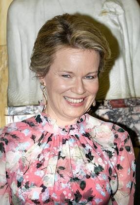20-07-2019 Belgium Queen Mathilde pose ahead of a concert on the eve of Belgium s National Day at Bozar in Brussels.  Copyright: xPPEx