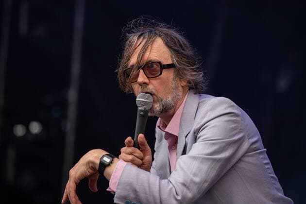 July 20, 2019 - UK singer Jarvis Cocker perfoming at the Bluedot Science and music festival , Jodrell bank, Cheshire UK - ZUMAp211 20190720_zap_p211_008 Copyright: xAndyxVonxPipx