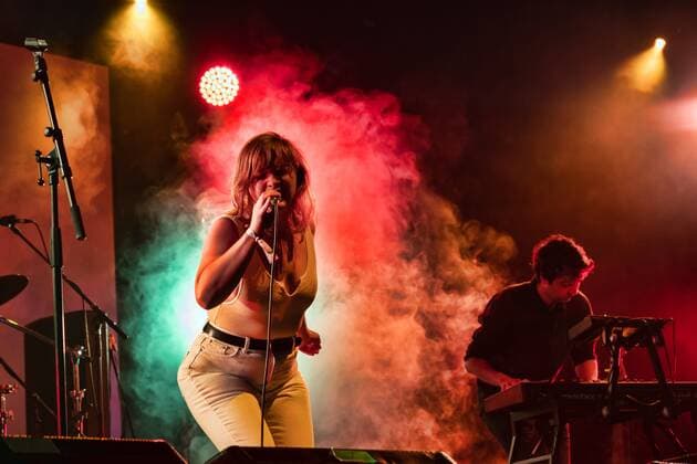July 20, 2019 - UK band Deep Deep Water perfoming at the Bluedot Science and music festival , Jodrell bank, Cheshire UK - ZUMAp211 20190720_zap_p211_010 Copyright: xAndyxVonxPipx