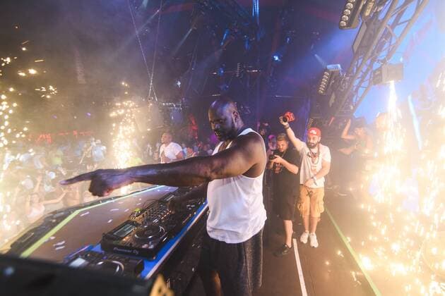 Entertainment Themen der Woche KW30 Entertainment Bilder des Tages Shaquille O Neal performed at Pow Wow festival on Zrce 23.07.2019., Croatia, Novalja - Shaquille O Neal was performing as DJ Diesel at Pow Wow festival on Zrce beach..  MarkoxDimic PIXSELL