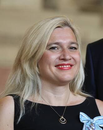 Award of the Bavarian Order of Merit Melanie Huml, Munich Germany Residence