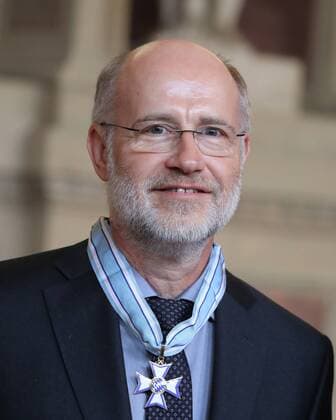 Award of the Bavarian Order of Merit Dr Harald Lesch, Munich Germany Residence