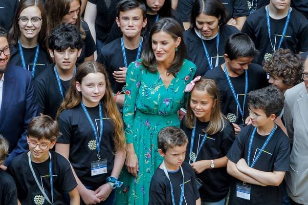 MADRID, SPAIN-July 25: Queen Letizia attends the international school of music of the princess of Asturias foundation at the Archeological museum of Asturias in Oviedo, Spain on July 25, 2019. Copyright: xJimmyxOlsen MediaxPunchx