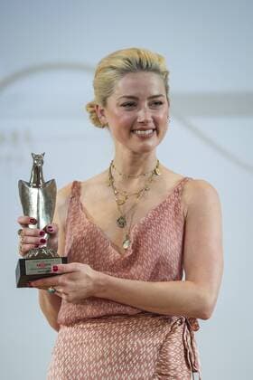 July 25, 2019, Giffoni Valle Piana, Italy: Amber Heard attends Giffoni Film Festival 2019 on July 25, 2019 in Giffoni Valle Piana, Italy Giffoni Valle Piana Italy  - ZUMAn230 20190725_zaa_n230_221 Copyright: xGiuseppexMaffiax