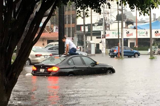 July 25, 2019 EUM20190725SOC09 JPG NAUCALPAN, Mex RainLluvia Edomex Aspects of waterlogging and flooding generated by heavy rains recorded in different areas of the State of Mexico, Thursday afternoon, July 25, 2019 Photo Agency EL UNIVERSALValente RosasEELG  - ZUMAu78_ 20190725_zaf_u78_050 Copyright: xElxUniversalx