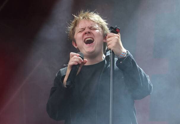 July 26, 2019, Oxford, United Kingdom: Lewis Capaldi performs on stage during the Truck Music Festival - Day One at Hall Farm, Steventon near Oxford. Oxford United Kingdom - ZUMAs197 20190726_zaa_s197_154 Copyright: xKeithxMayhewx