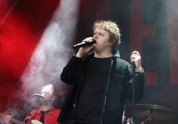 July 26, 2019, Oxford, United Kingdom: Lewis Capaldi performs on stage during the Truck Music Festival - Day One at Hall Farm, Steventon near Oxford. Oxford United Kingdom - ZUMAs197 20190726_zaa_s197_149 Copyright: xKeithxMayhewx