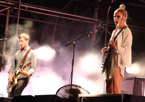 July 26, 2019, Oxford, United Kingdom: Wolf Alice headline perform on stage during the Truck Music Festival - Day One at Hall Farm, Steventon near Oxford. Oxford United Kingdom - ZUMAs197 20190726_zaa_s197_187 Copyright: xKeithxMayhewx