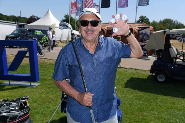 Wolfgang Stumph at the GRK Golf Charity Masters Golf Tournament at the Golf Country Club Leipzig at the Golf Resort Machern near Leipzig on 27 07 2019