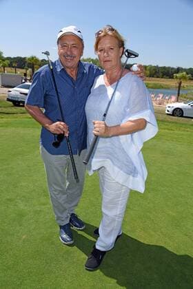 Wolfgang Stumph, Suzanne von Borsody at the GRK Golf Charity Masters Golf Tournament at the Golf Country Club Leipzig in the Golf Resort Machern near Leipzig on 27 07 2019