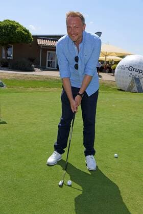 Christian Lindner at the GRK Golf Charity Masters Golf Tournament at the Golf Country Club Leipzig at the Golfresort Machern near Leipzig on 27 07 2019