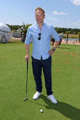 Christian Lindner at the GRK Golf Charity Masters Golf Tournament at the Golf Country Club Leipzig at the Golfresort Machern near Leipzig on 27 07 2019