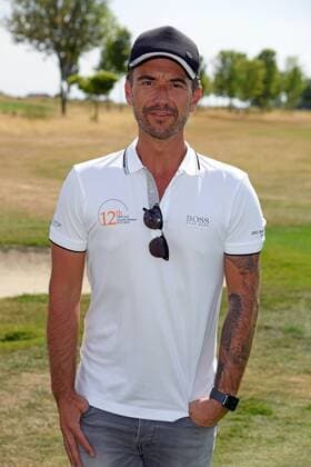 Florian Silbereisen at the GRK Golf Charity Masters Golf Tournament at the Golf Country Club Leipzig at the Golfresort Machern near Leipzig on 27 07 2019