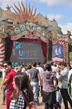 Tomorrowland Porto PORTO, PT - 27.07.2019: TOMORROWLAND PORTO - UNITE with Tomorrowland is an electronic music festival held in the Oriental Park of Porto, Portugal. The event features live DJ performances and simultaneous satellite broadcasting of performances from the original festival in Belgium. xwww.imago-images.dex  DanielaxMaria