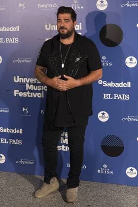 Singer Antonio Orozco attends the photocall of Antonio OrozcoÂ s concert during Universal Music Festival. July 27, 2019.  (2019072706)