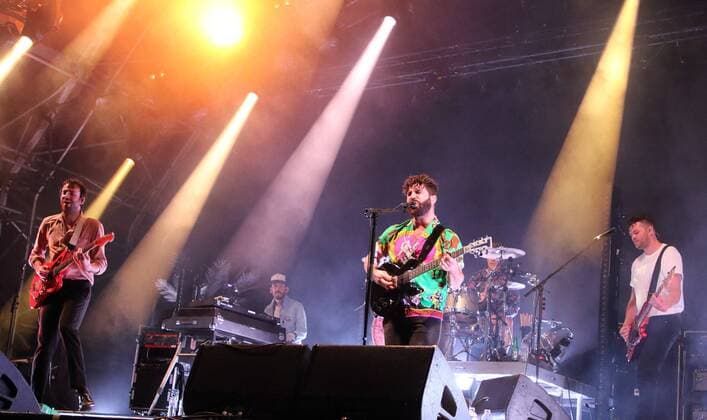 July 27, 2019, Oxford, United Kingdom: Foals Rock band performs at the Hall Farm, Steventon during a Truck Music Festival in Oxford. Oxford United Kingdom - ZUMAs197 20190727_zaa_s197_204 Copyright: xKeithxMayhewx
