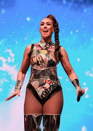 July 27, 2019, Lulworth, Dorset, United Kingdom: Vengaboys Dance pop group performs live on stage during a Camp Bestival festival in Lulworth. Lulworth United Kingdom - ZUMAs197 20190727_zaa_s197_229 Copyright: xDawnxFletcher-Parkx