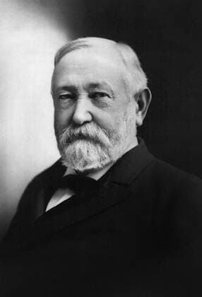 June 12, 2019, USA: Benjamin Harrison (1833-1901), 23rd President of the United States 1889-93, Head and Shoulders Portrait, Photograph by Joseph Gray Kitchell, 1897 USA - ZUMAg145 20190612_zza_g145_004 Copyright: xJTxVintagex