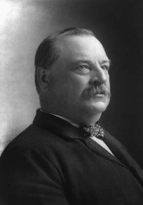 June 10, 2019, USA: Grover Cleveland (1837-1908), 22nd and 24th President of the United States 1885Ã¢â‚¬89 and 1893Ã¢â‚¬97, Head and Shoulders Portrait, Photograph by N. Sarony, 1892 USA - ZUMAg145 20190610_zza_g145_002 Copyright: xJTxVintagex