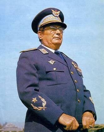 Josip Broz Tito (1892 - 1980) Yugoslav revolutionary and statesman. Secretary-General (later President) of the Communist Party of Yugoslavia (1939â€“80), led the WWII Yugoslav resistance movement, the Yugoslav Partisans (1941â€“45). Prime Minister (1945â€“53) and later President (1953â€“80) of Yugoslavia from 1943 to his death in 1980 Copyright: xPhoto12 AnnxRonanxPicturexLibraryx ARP11A01373