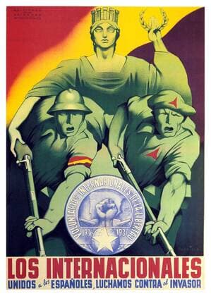 The International Brigades Los Internacionales. The International Brigades Los Internacionales. The International Brigades united with the Spanish, against the invador. Copyright: xPhoto12 AnnxRonanxPicturexLibraryx ARP17A02301
