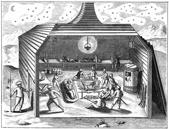 Willem Barents Willem Barents (d.1597) Dutch navigator who led expeditions in search of Northeast Passage. Interior of Barents winter quarters off Novaya Zemlya; these quarters were discovered in 1871 just as they had been left by the doomed expedition. From an engraving by De Bry Copyright: xPhoto12 AnnxRonanxPicturexLibraryx ARP07096390001879