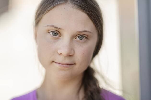 Greta Thunberg, climate activist, made her l final school strike day outside the Parliament in Stockholm, Sweden before going to the US and the UN Climate conference foto Stina Stjernkvist TT kod 11610 Stockholm Sweden x11610x,  Copyright: xStinaxStjernkvist TTx GRETA THUNBERG