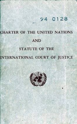 United Nations Charter 1948 United Nations Charter 1948 Copyright: xPhoto12 AnnxRonanxPicturexLibraryx ARP18A28201