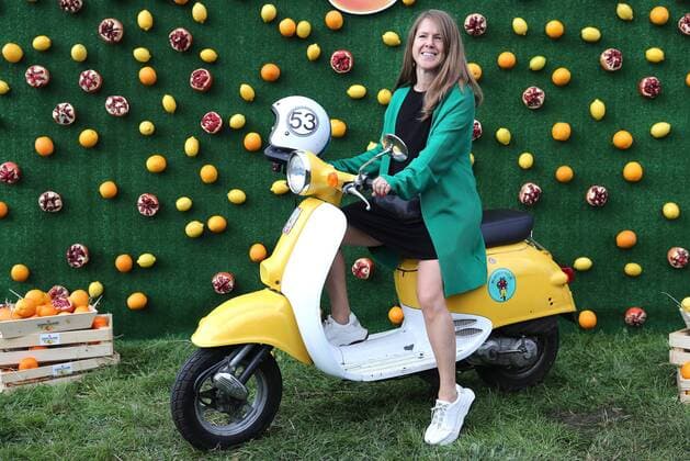 MOSCOW, RUSSIA - AUGUST 3, 2019: A woman attends the 2019 Afisha Picnic music festival at Moscow s Kolomenskoye Museum-Reserve. Anton Novoderezhkin TASS  TS0B5546