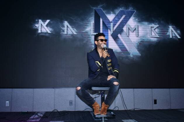 Kalimba Somos Muchos y Venimos Todos album launch MEXICO CITY, MEXICO - AUGUST 5: Singer Kalimba talks during a press conference to promote his latest album Somos Muchos y Venimos Todos at Universal Music Auditorium on August 5, 2019 in Mexico City, Mexico  Copyright: xx EYE4541