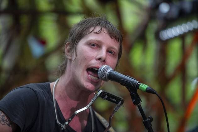 August 2, 2019, Happy Valley, Oregon, U.S: Gold Star vocalist Marlon Rabenreither performs at Pickathon Music festival in Happy Valley Oregon August 2, 2019. Happy Valley U.S. - ZUMAb190 20190802_znp_b190_006 Copyright: xNataliexBehringx