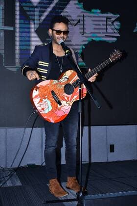 Kalimba Somos Muchos y Venimos Todos album launch MEXICO CITY, MEXICO - AUGUST 5: Singer Kalimba performs a showcase during a press conference to promote his latest album Somos Muchos y Venimos Todos at Universal Music Auditorium on August 5, 2019 in Mexico City, Mexico  Copyright: xx EYE3997