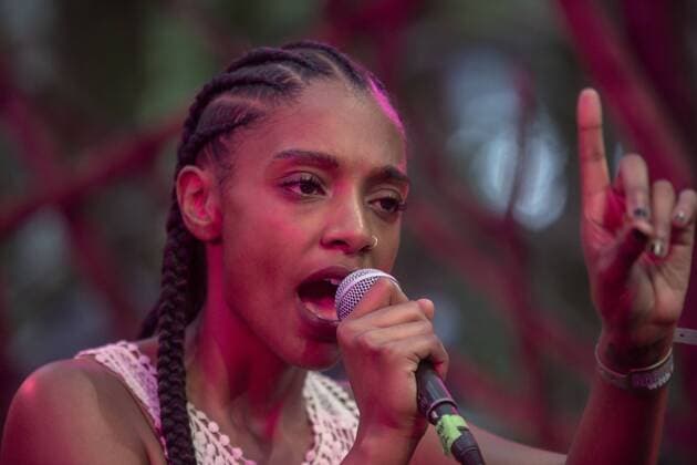 August 2, 2019, Happy Valley, Oregon, U.S: Mereba performs at Pickathon Music festival in Happy Valley Oregon August 2, 2019. Happy Valley U.S. - ZUMAb190 20190802_znp_b190_030 Copyright: xNataliexBehringx